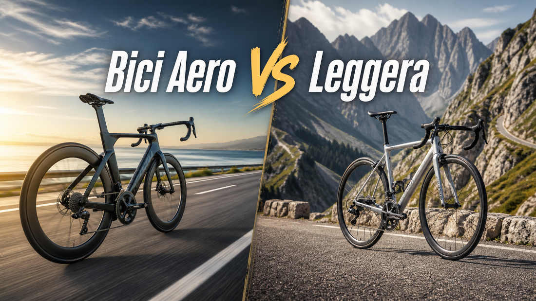 Bicicleta aerodinámica vs. bicicleta ligera: ¿Qué bicicleta de carretera es más rápida?