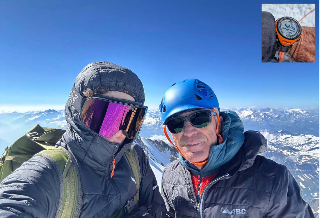 Mont Blanc Italian Normal Route: Andrea Molteni & Paolo