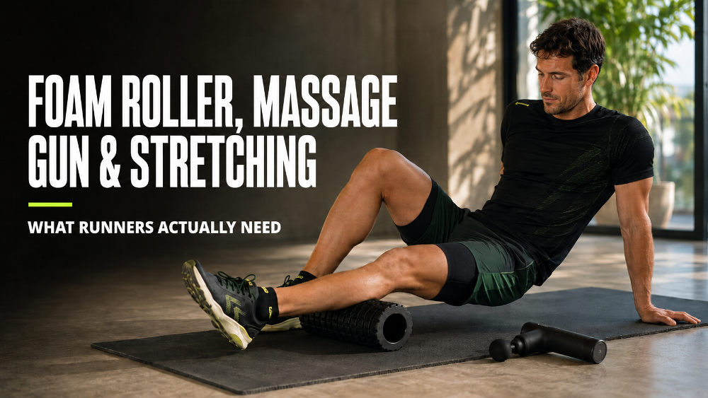 Foam Roller, Massage Gun & Stretching for Runners