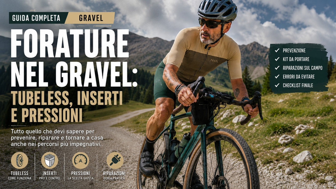 Gravel Punctures: Tubeless, Tire Inserts and Pressures to Get Home