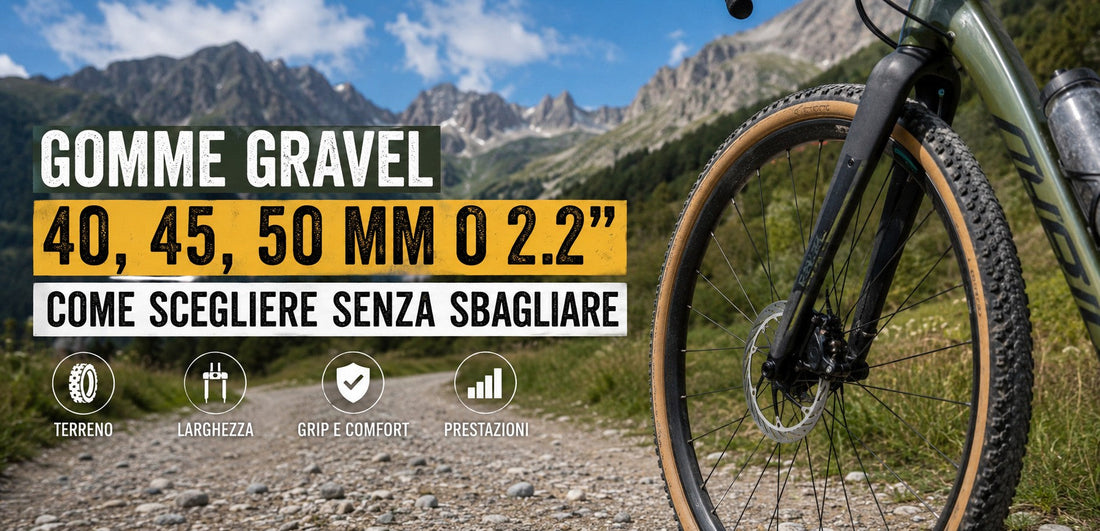 Gravelreifen 40, 45, 50 mm oder 2.2 Zoll: So wählen Sie die richtigen aus