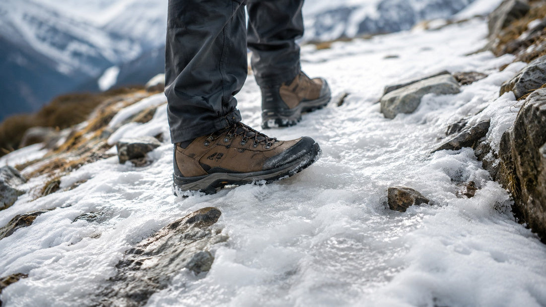 Senderismo en nieve dura: ¿microclavos, crampones o dar la vuelta?