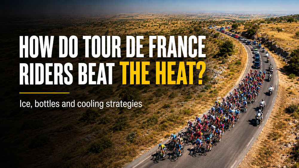 How Tour de France Riders Beat the Heat: Ice, Bottles & Cooling