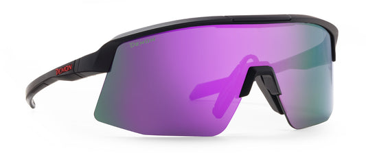 Mirrored running sunglasses for men and women single lens Roubaix