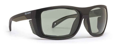 Mountain glasses with photochromic lenses 2 4 for mountaineering hiking and ski mountaineering Eiger model black grey