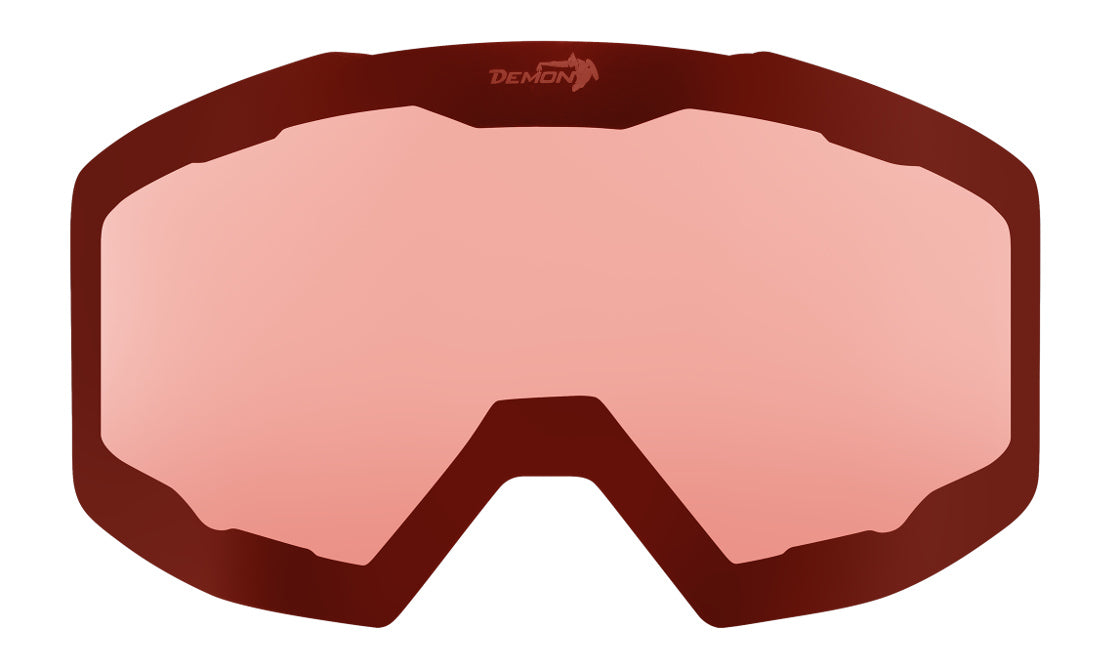 additional orange lens for ski and snowboard goggles magnet 2