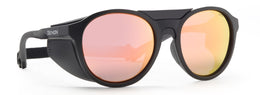 ALASKA Polarized Category 3 Gold Rose Mirror Lenses Matt Black