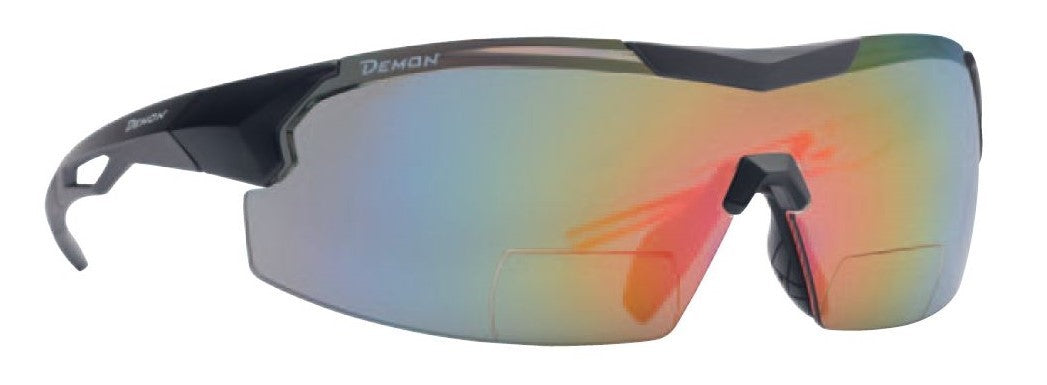 bifocal goggle style glasses for cycling and running multilayer mirrored lens visual sun reading