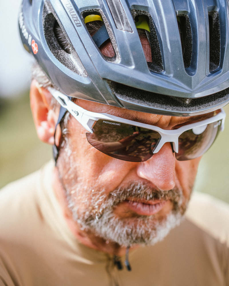 bifocal mtb glasses photochromic lenses tiger sun reading white color