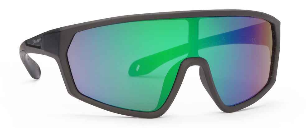 cycling glasses for children with mirrored lens distance age 8 13 years matt black