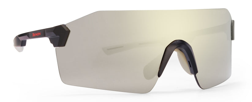 cycling glasses for racing and gravel bikes with mask mirrored lens road ultralight frame super feather model