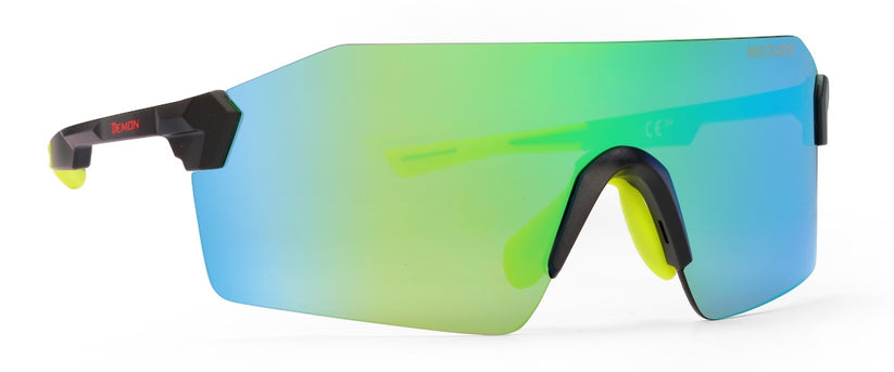 cycling goggles with high contrast offroad lens for mountain bike super feather model