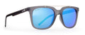 Gafas de moda con doble puente metálico, modelo 1, color cristal.