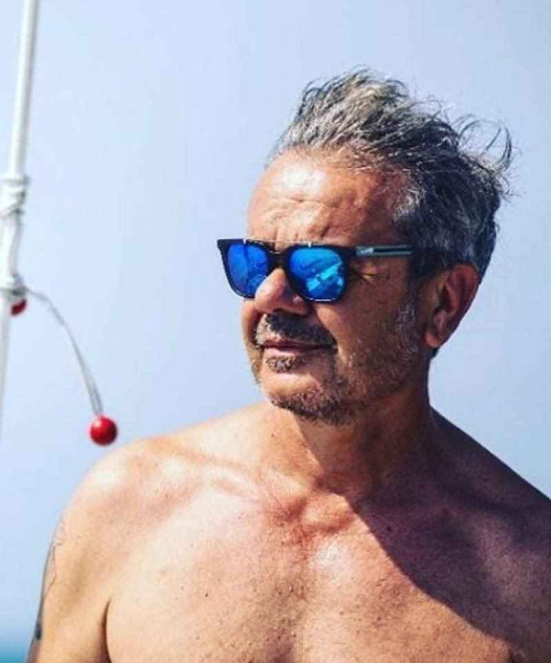 Gafas de moda con doble puente metálico, modelo 1