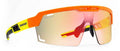glasses for mountain bike photochromic mirrored lens red gold model speedvent