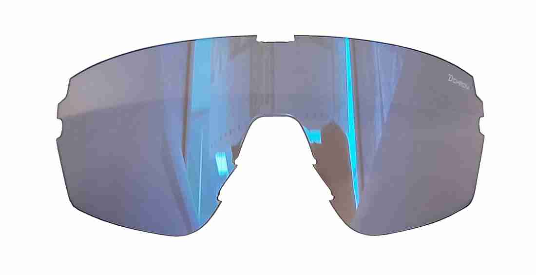 gravel blue mirrored photochromic replacement lens dchrom
