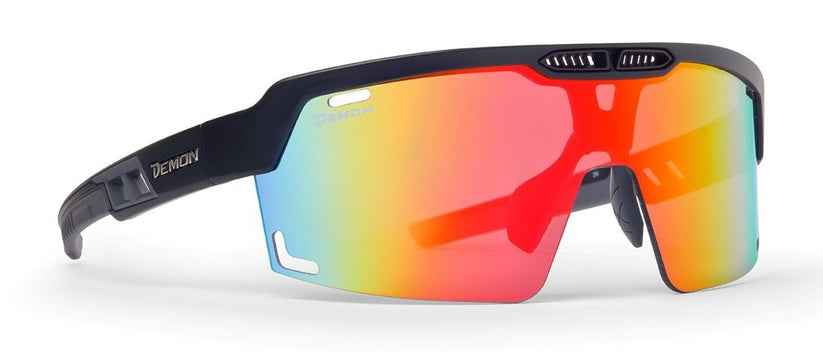men_s glasses for running red mirrored lens speed vent model