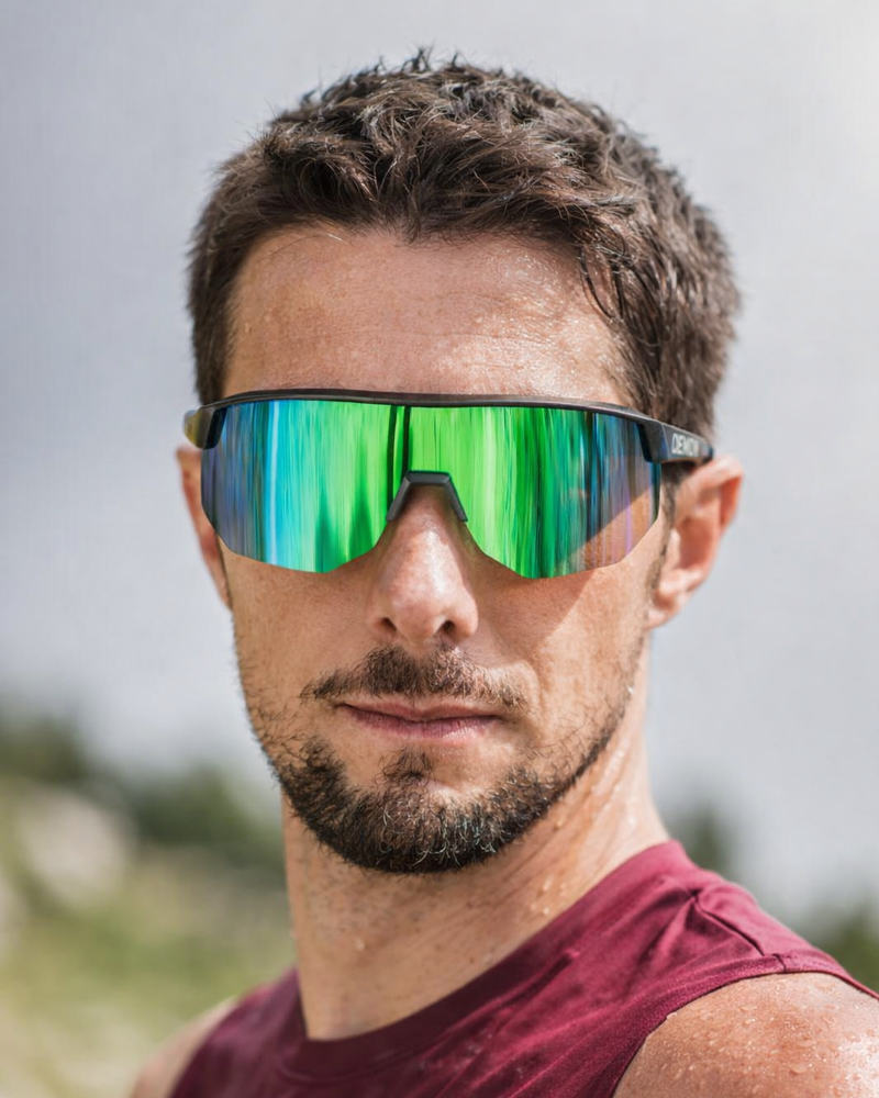 men’s photochromic road and trail running sunglasses FIANDRE