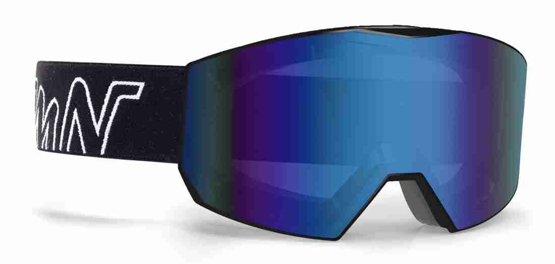 mirrored otg ski mask future model black blue