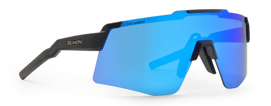 Mirrored shield running sunglasses LIEGI model