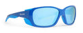 Gafas de montaña para senderismo y trekking con lentes espejadas, modelo azul para trekking.