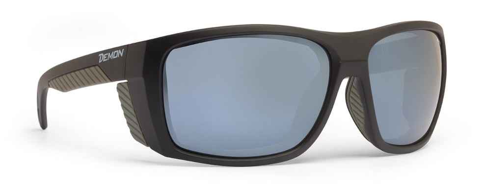 mountain glasses for mountaineering category 4 mirrored lenses model eiger black grey