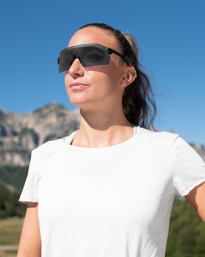 occhiale da donna fotocromatico per running ultraleggero a mascherina modello SUPERPIUMA