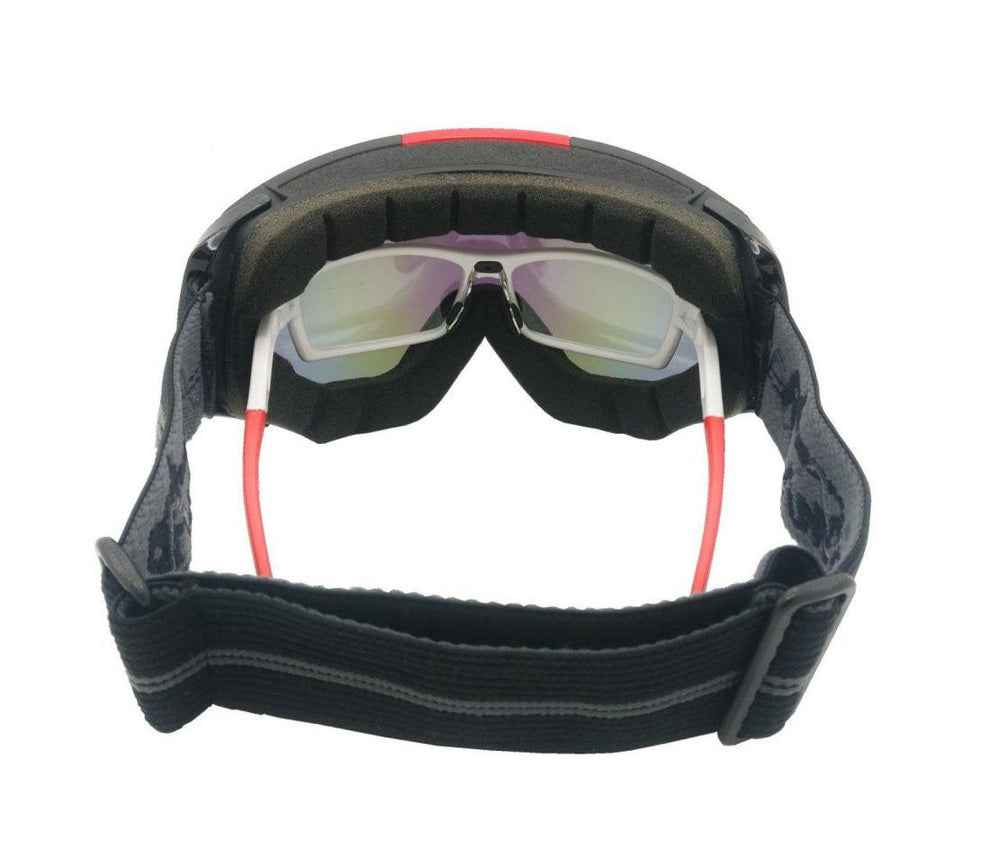 otg ski mask with photochromic mirrored dchrom lens