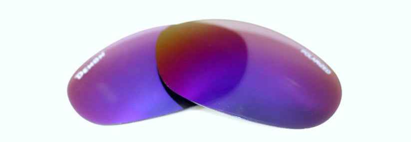 polarized replacement lenses light blue mirror