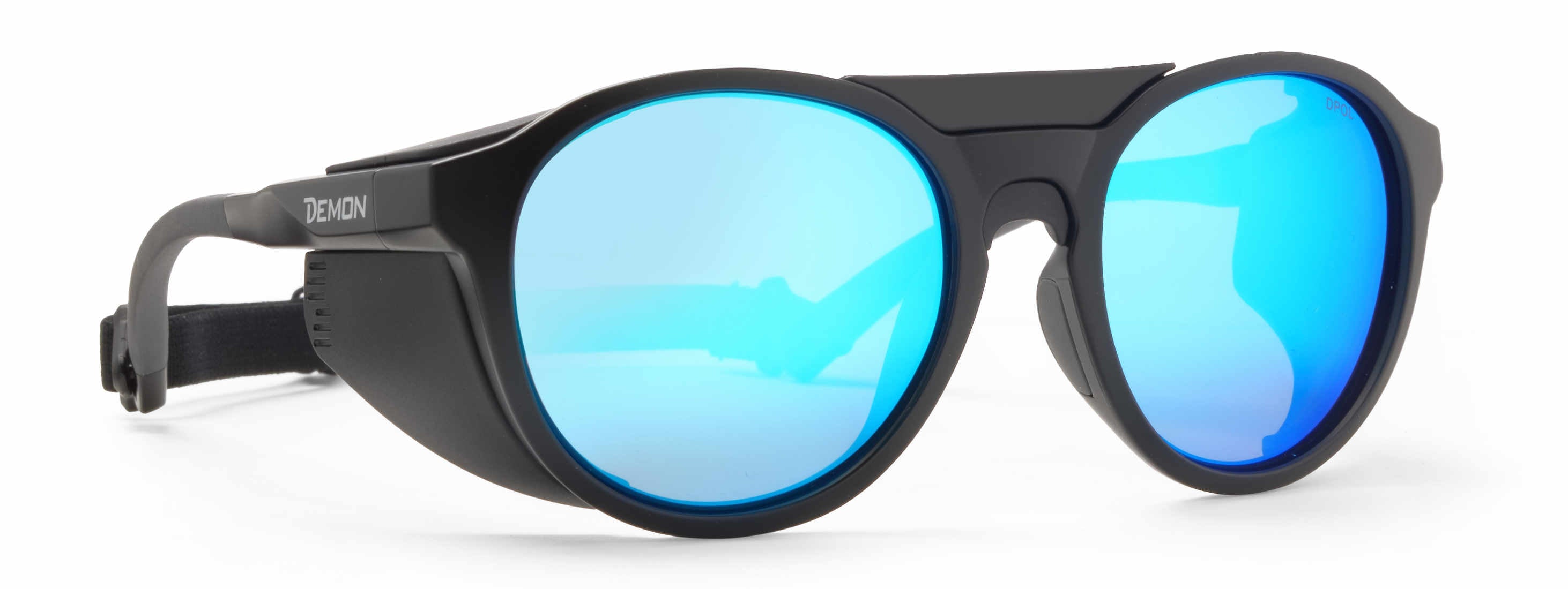polarized sport fishing glasses alaska side light protection blue mirror