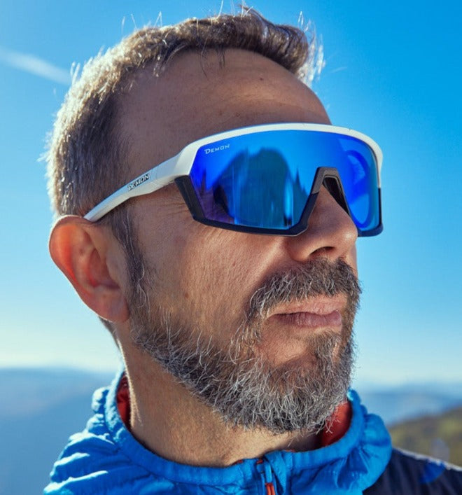 prescription hiking and mountaineering glasses photohcromic lenses gravel model