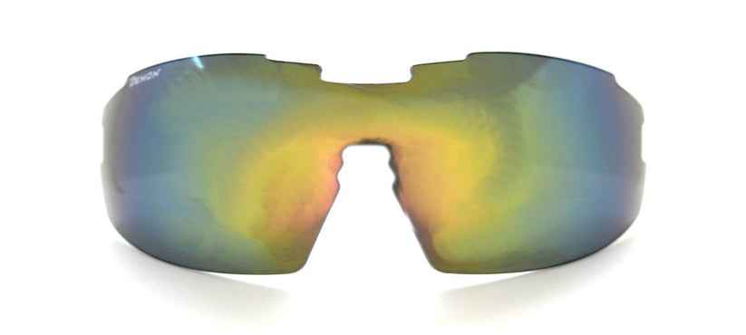 replacement lens visual smoke red mirror
