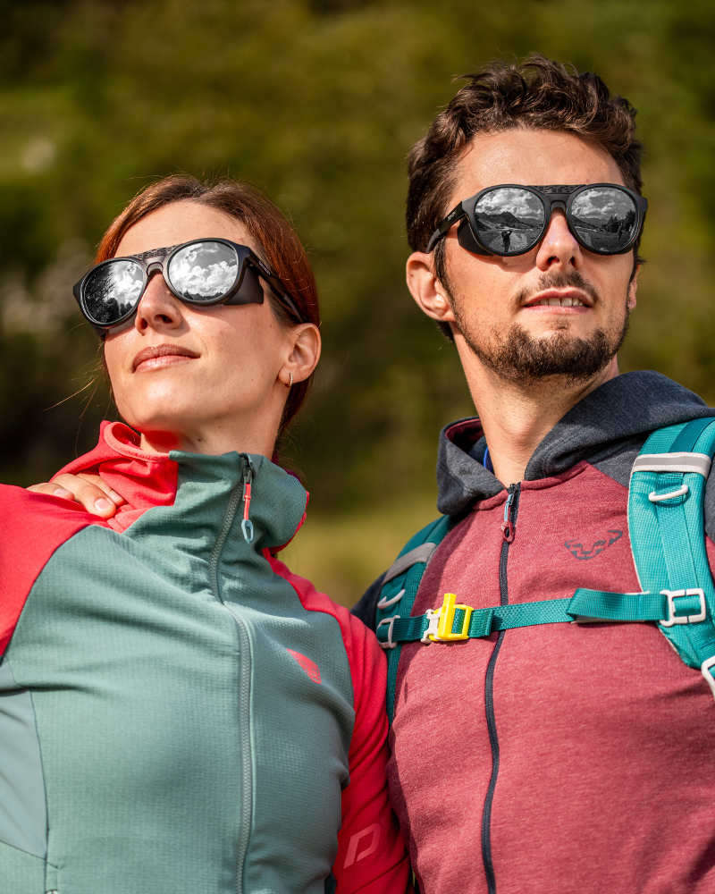 retro look mountaineering glasses with category 4 polarized lenses alaska model for men and women