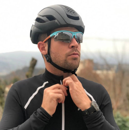 Rennradbrille mit Wechselglsern  Demon Sonnenbrille