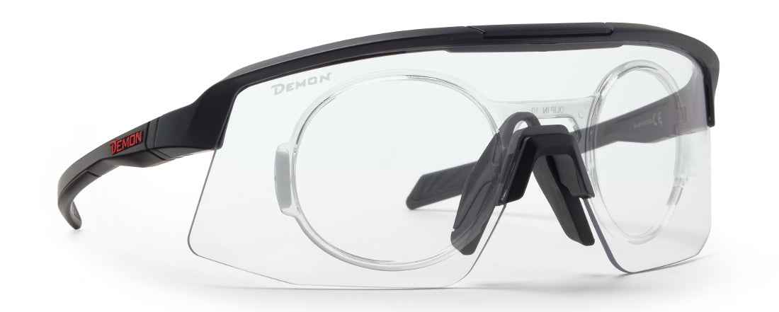 roubaix rx sports glasses with purple mirrored shield lens