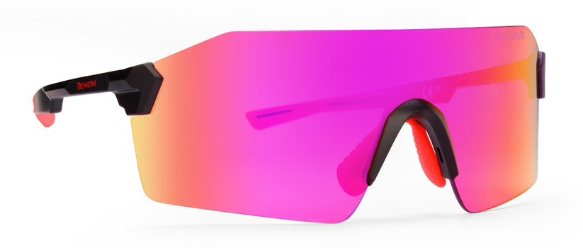 Gafas para correr con máscara, lentes espejadas de alto contraste, montura ultraligera, modelo super feather_72a59d05 ff53 48f9 a3aa df52d8d57b2b