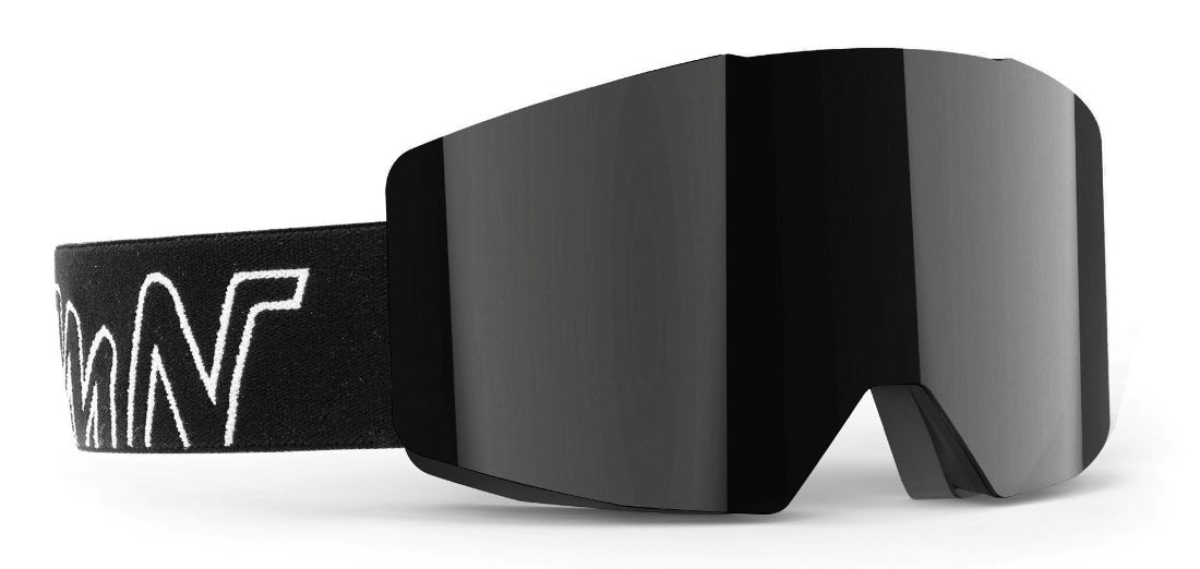 ski and snowboard goggles with magnetic lens magnet 2 matt black