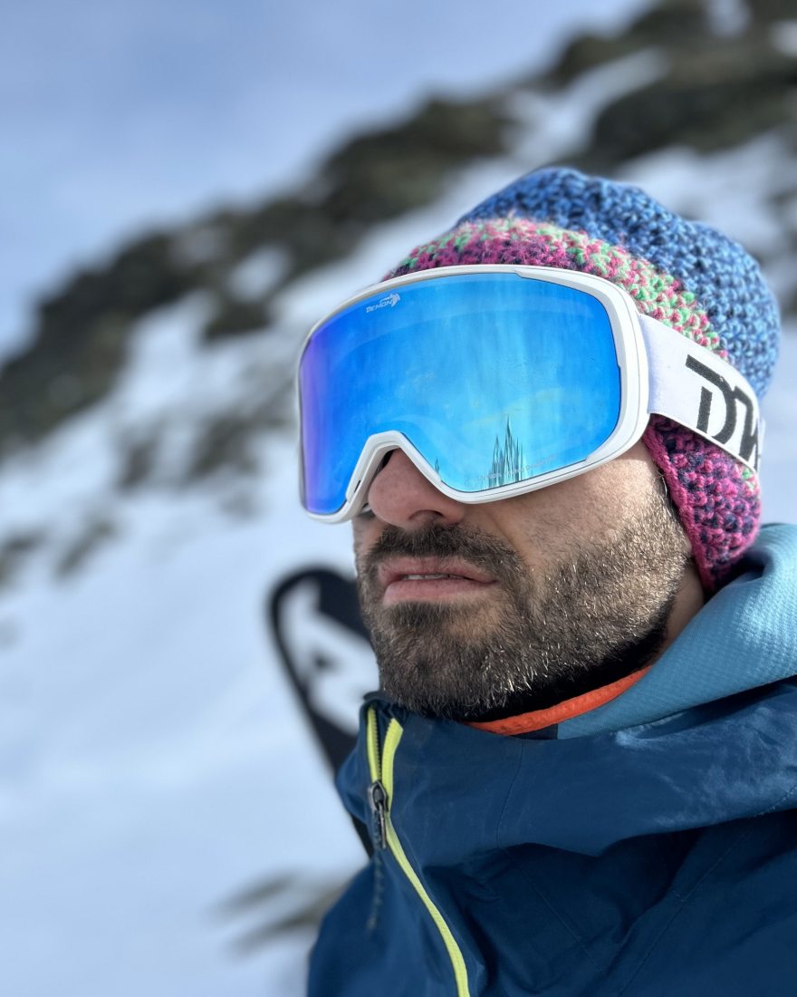 ski goggle for mountaineering skiing mirror lens provider model
