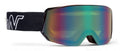 Gafas de esquí para adolescentes modelo intrepid negro verde
