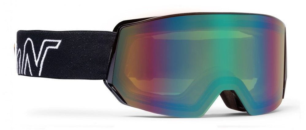 ski goggles for teenagers intrepid model black green