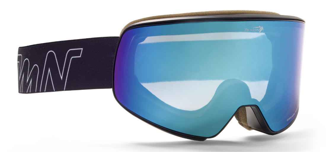 ski goggles otg blue photochromic mirrored lens model soular