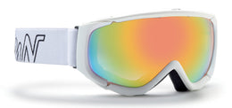 MATRIX Matt White Yellow Mirror