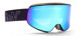 SOULAR Matt Black Blue Revo Mirror