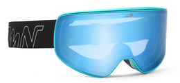 SOULAR Matt Marine Blue White Revo Mirror