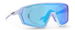 GRAVEL RX DMIRROR Matt Ice - Light Blue