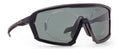 sport prescription mask style glasses with polarized lens model gravel matt black