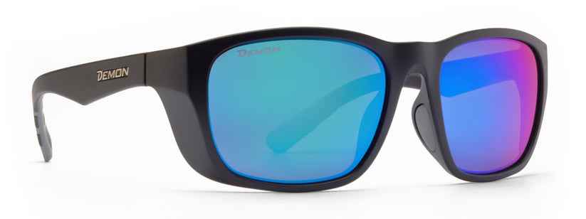 sports glasses for men with side protection light mirrored lenses rocket model