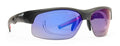 Gafas deportivas con clip de graduación Fusion y lentes intercambiables Dchange, color negro mate.