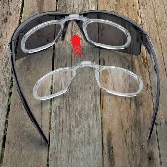 Gafas deportivas con clip de graduación Fusion y lentes intercambiables