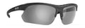 sports glasses with mirrored lenses infinite optic 2 matt black silver